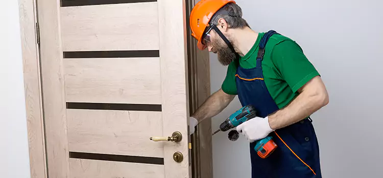 Replace Internal Door Handle with Lock Commack